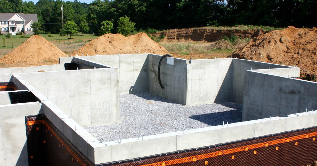 Заказать фундамент с подвалом Арзамас. Заказать под ключ цена от 3595 руб/м3