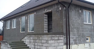 Фасад из газобетона для дома в Арзамасе - Строй-Рзм, качественная отделка от 2055 руб.