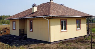 Одноэтажный дом из панелей под ключ в Арзамасе - Строй-Рзм от 133523 рублей